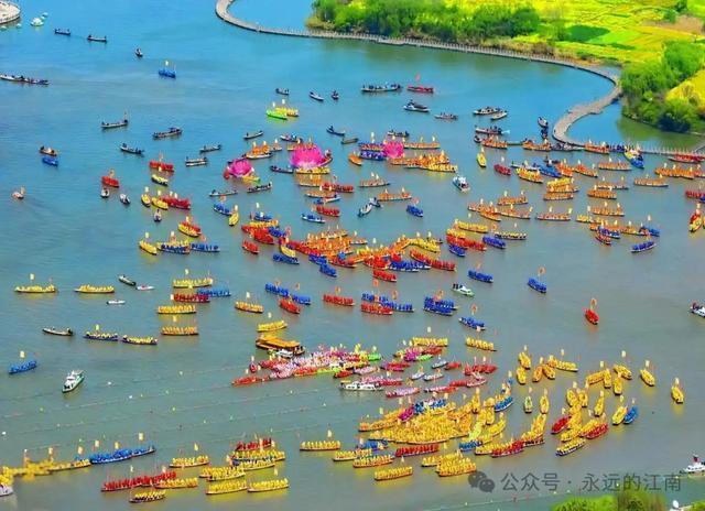 汉隶技法与词学意境的双重解码——言恭达《水调歌头·溱潼会船节》6.5米长卷创作方法论 文化旅游