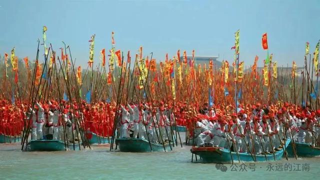 汉隶技法与词学意境的双重解码——言恭达《水调歌头·溱潼会船节》6.5米长卷创作方法论 文化旅游